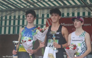 Beau week-end : entrainement commun et lancer long et cross