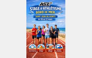 Stage Club St Jean de Monts - Ouvert dès la catégorie minime 🌊🏃‍♂️