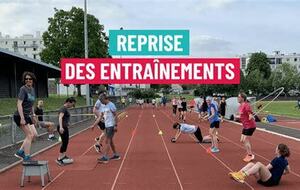 Reprise des entrainements minimes et + Piste et demi-fond