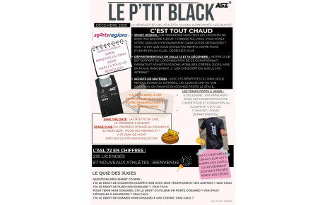 Newsletter de décembre