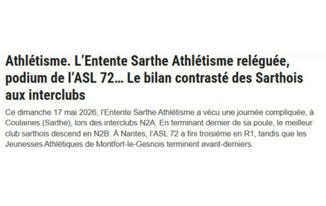 28143 points aux Interclubs !